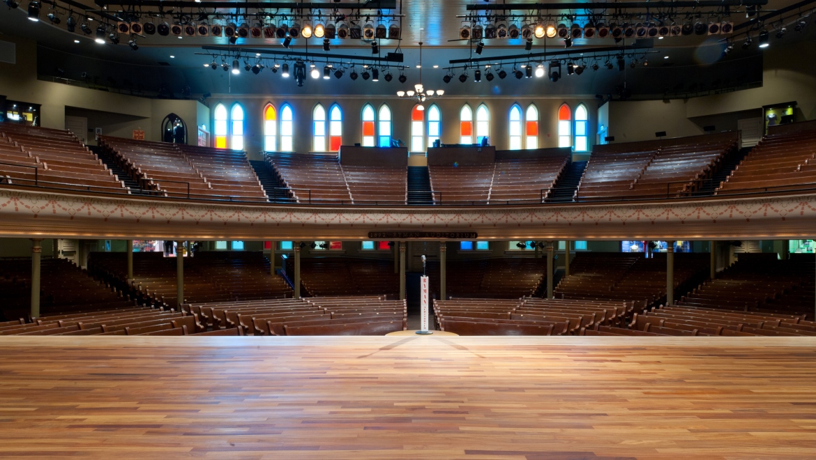 Ryman Auditorium Theatre Seating Chart