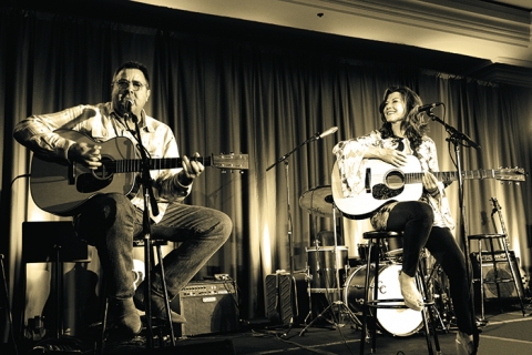 Amy Grant & Vince Gill at Ryman Auditorium