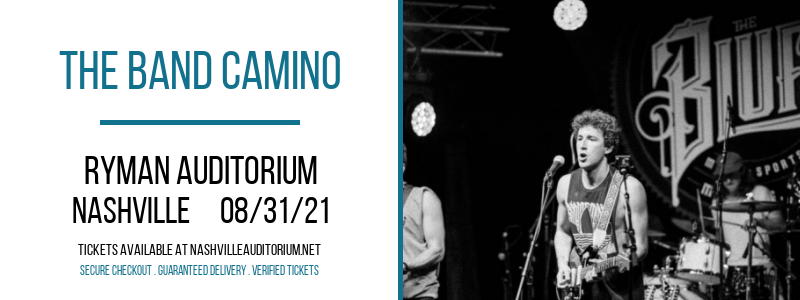 The Band Camino at Ryman Auditorium tickets The Band Camino at Ryman Auditorium