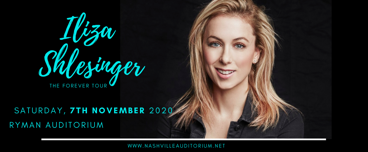 Iliza Shlesinger at Ryman Auditorium tickets Iliza Shlesinger at Ryman Auditorium