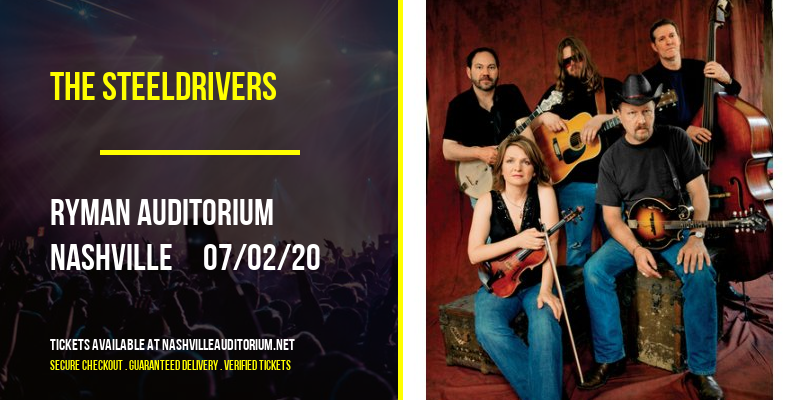 The Steeldrivers [CANCELLED] at Ryman Auditorium
