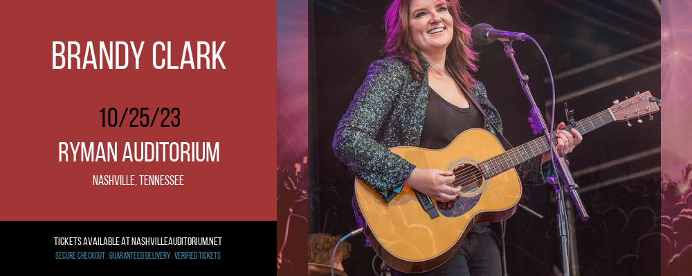 Brandy Clark at Ryman Auditorium