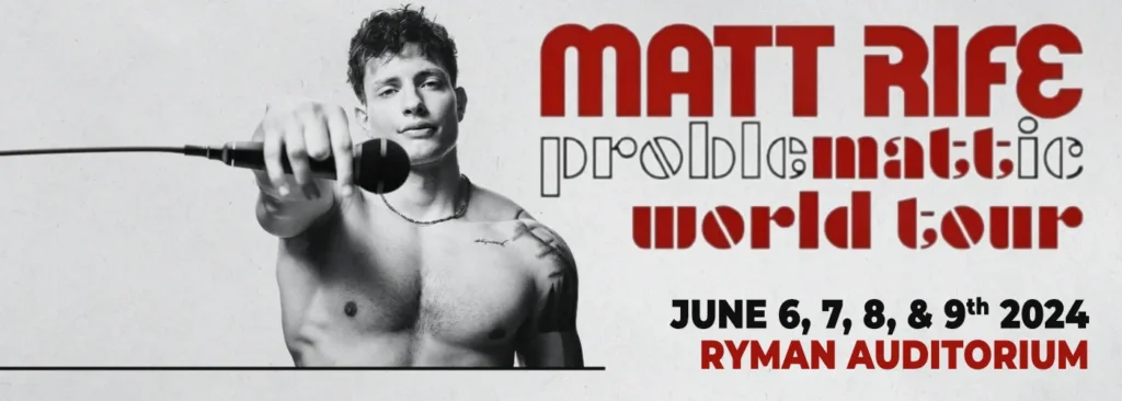 Matt Rife at Ryman Auditorium