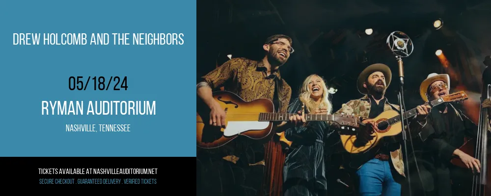 Drew Holcomb and The Neighbors at 