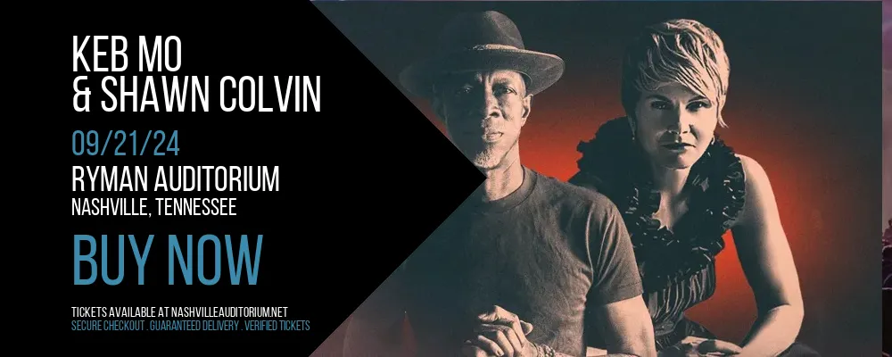 Keb Mo & Shawn Colvin at Ryman Auditorium