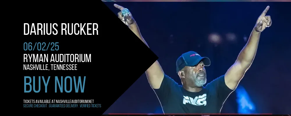 Darius Rucker at Ryman Auditorium
