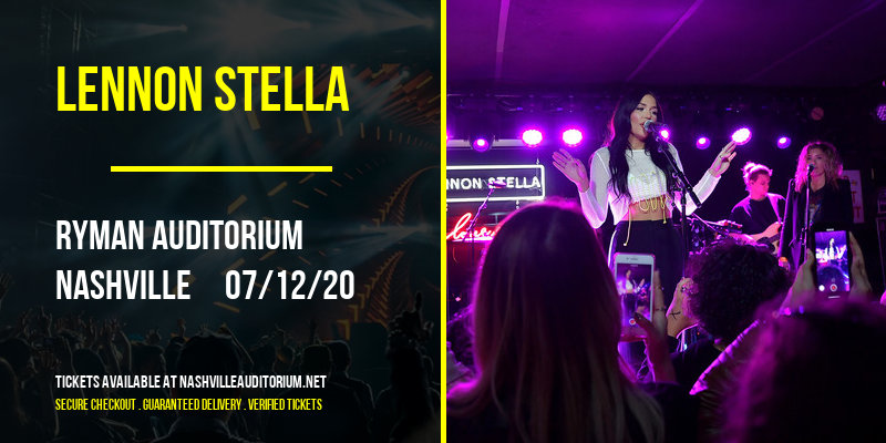 Lennon Stella [CANCELLED] at Ryman Auditorium