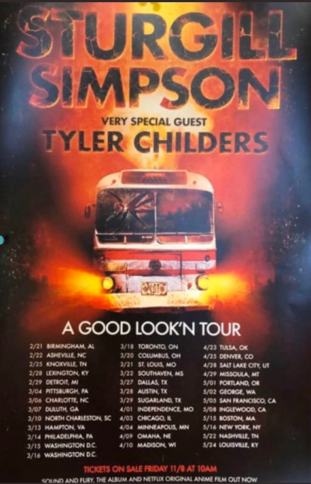 Sturgill Simpson [CANCELLED] at Ryman Auditorium