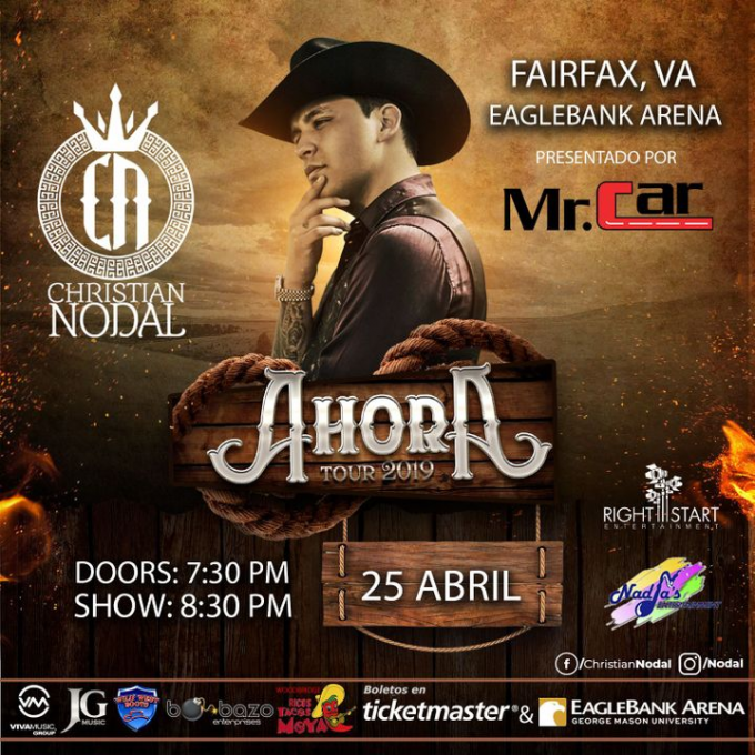 Christian Nodal at Ryman Auditorium