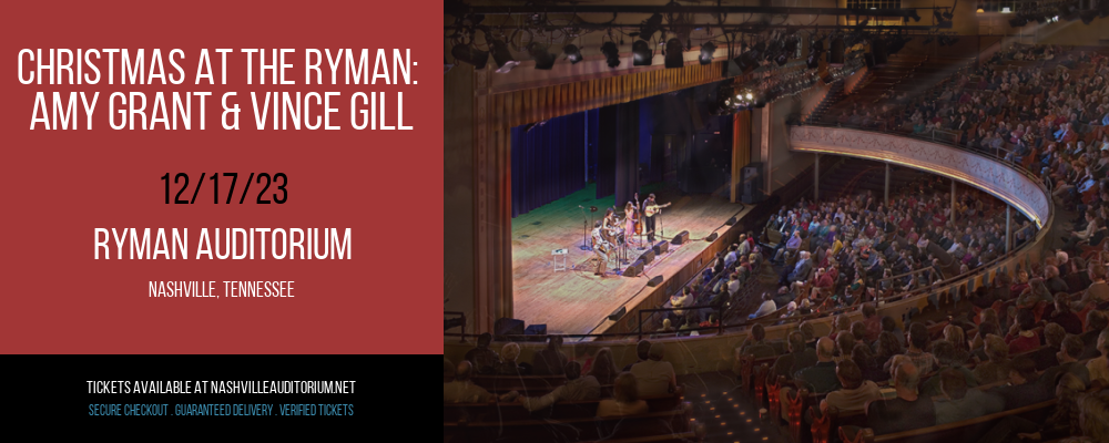 Christmas at the Ryman at Ryman Auditorium