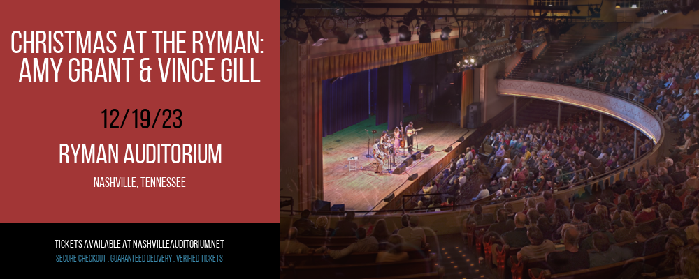 Christmas at the Ryman at Ryman Auditorium