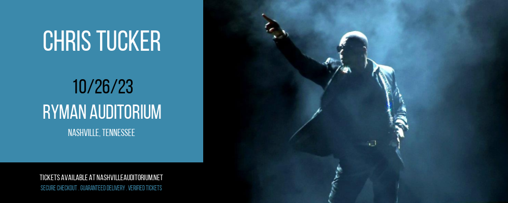 Chris Tucker at Ryman Auditorium