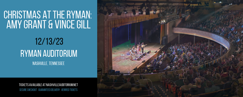 Christmas at the Ryman at Ryman Auditorium