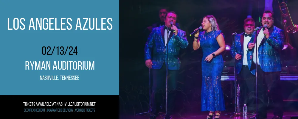 Los Angeles Azules at Ryman Auditorium