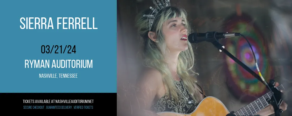 Sierra Ferrell at Ryman Auditorium