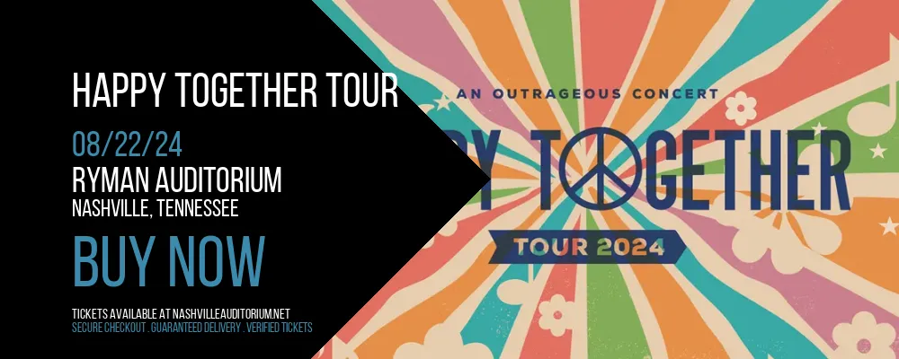 Happy Together Tour at Ryman Auditorium