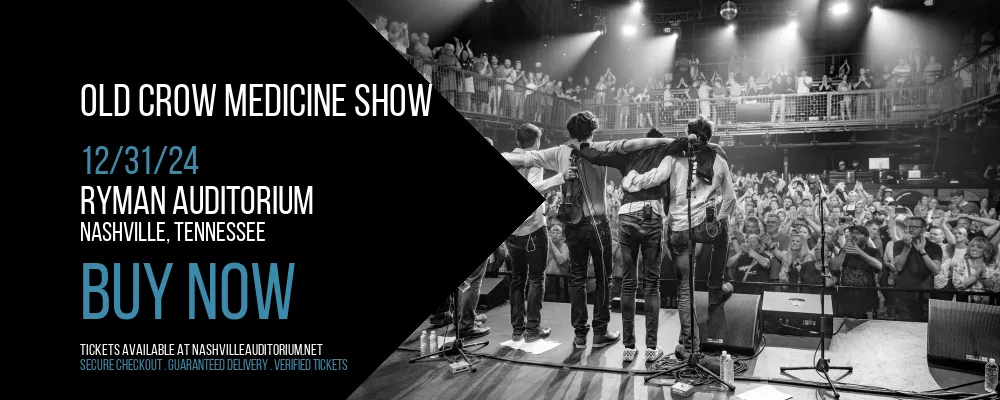Old Crow Medicine Show at Ryman Auditorium