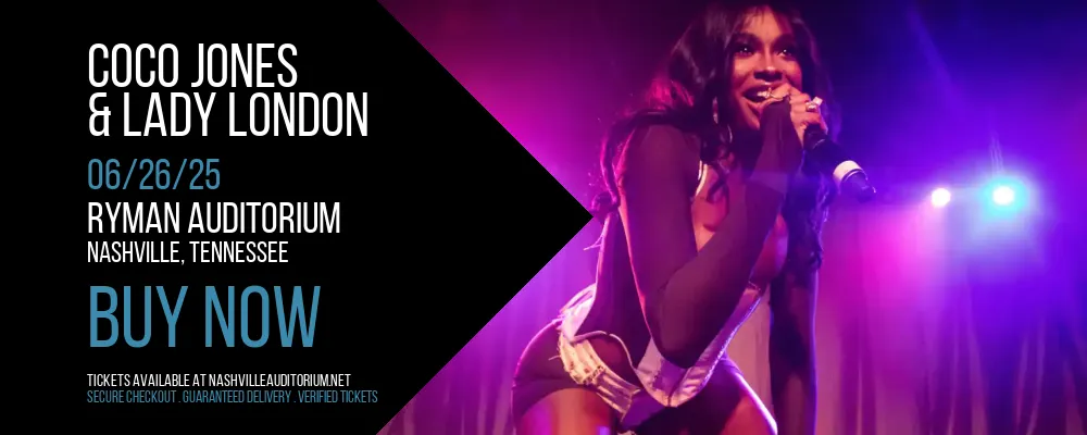 Coco Jones & Lady London at Ryman Auditorium