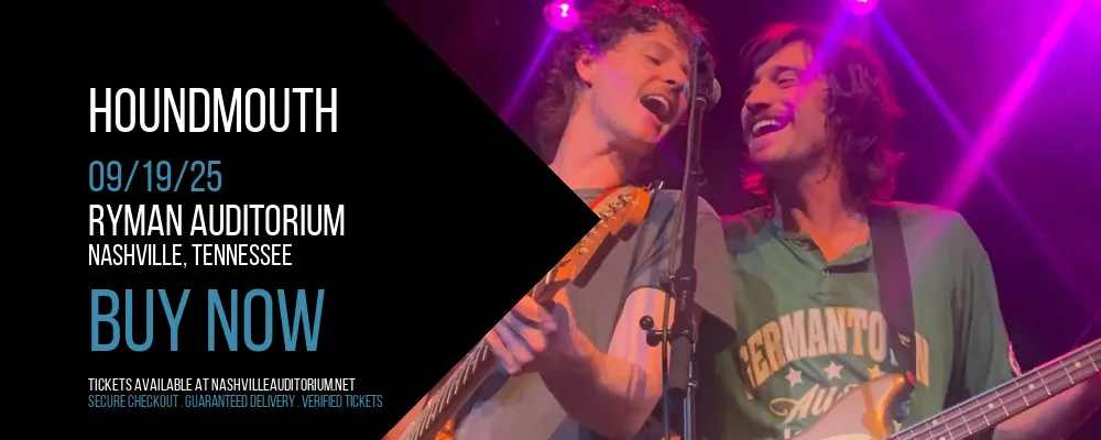Houndmouth at Ryman Auditorium