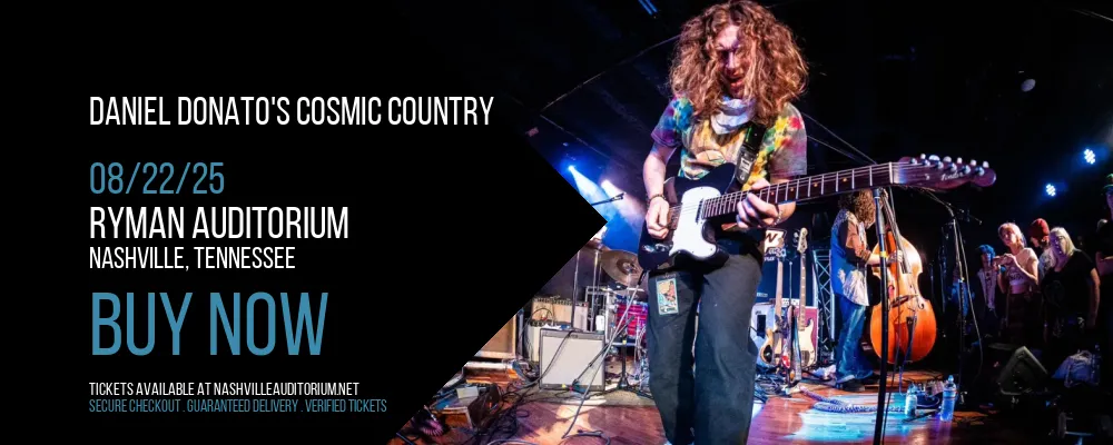 Daniel Donato's Cosmic Country at Ryman Auditorium
