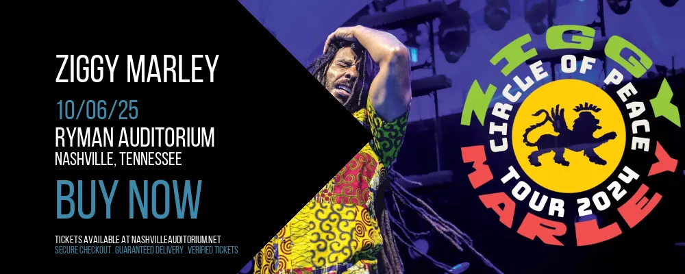 Ziggy Marley at Ryman Auditorium