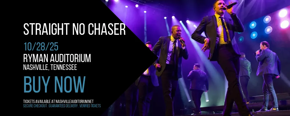 Straight No Chaser at Ryman Auditorium