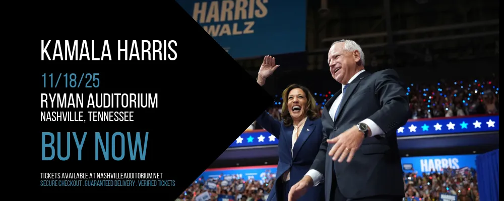 Kamala Harris at Ryman Auditorium
