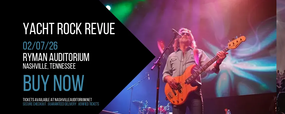 Yacht Rock Revue at Ryman Auditorium