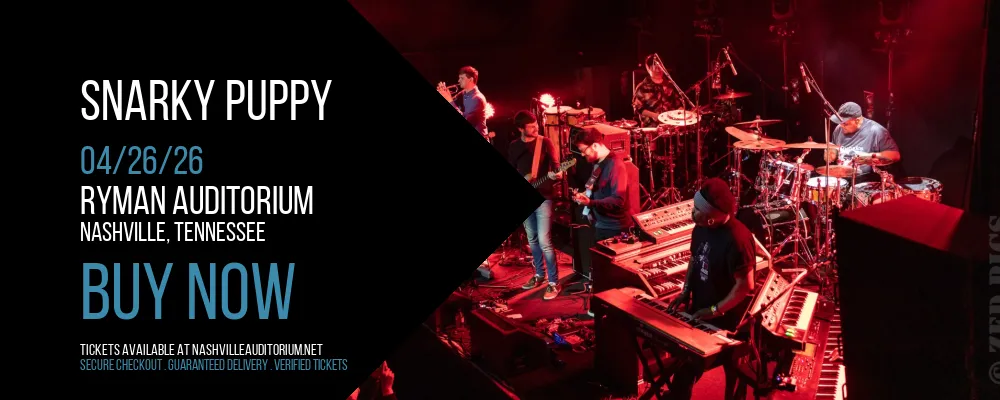 Snarky Puppy at Ryman Auditorium