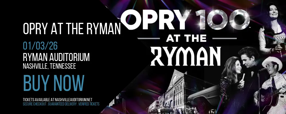 Opry at the Ryman at Ryman Auditorium