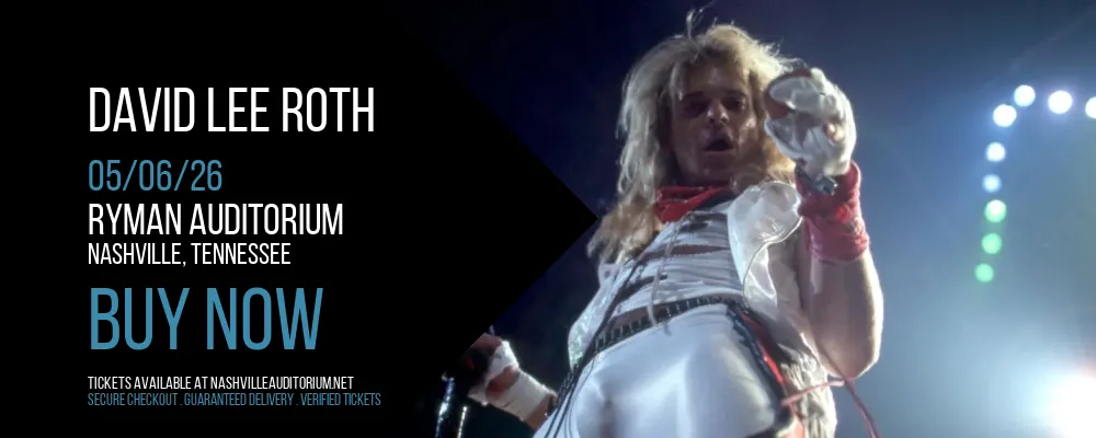 David Lee Roth at Ryman Auditorium