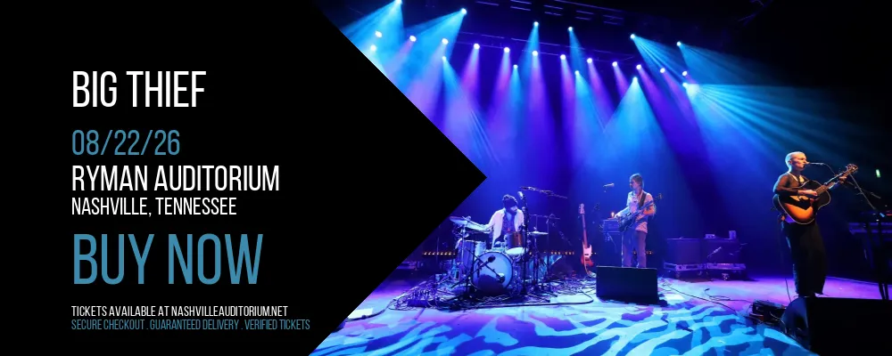 Big Thief at Ryman Auditorium
