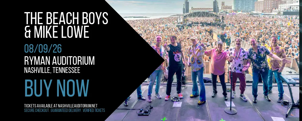 The Beach Boys & Mike Lowe at Ryman Auditorium