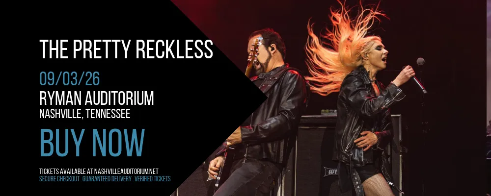 The Pretty Reckless at Ryman Auditorium