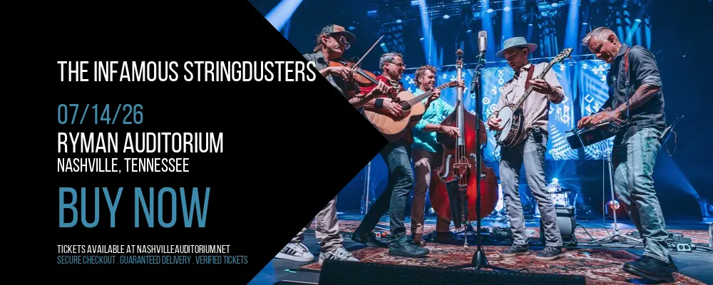 The Infamous Stringdusters at Ryman Auditorium