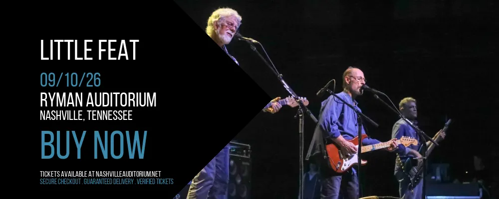 Little Feat at Ryman Auditorium