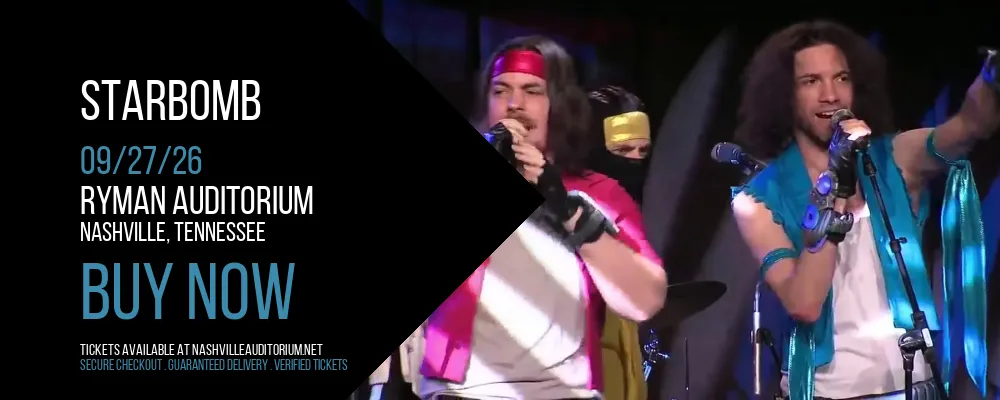 Starbomb at Ryman Auditorium