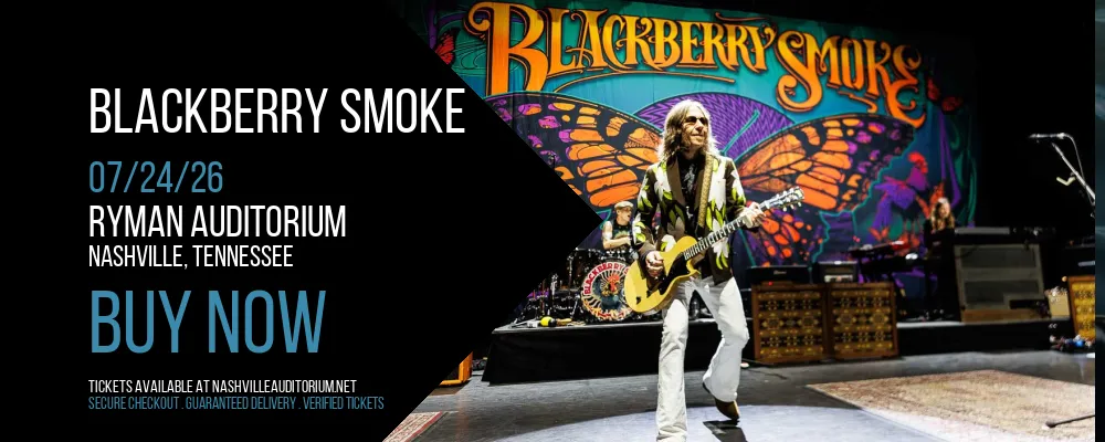 Blackberry Smoke at Ryman Auditorium