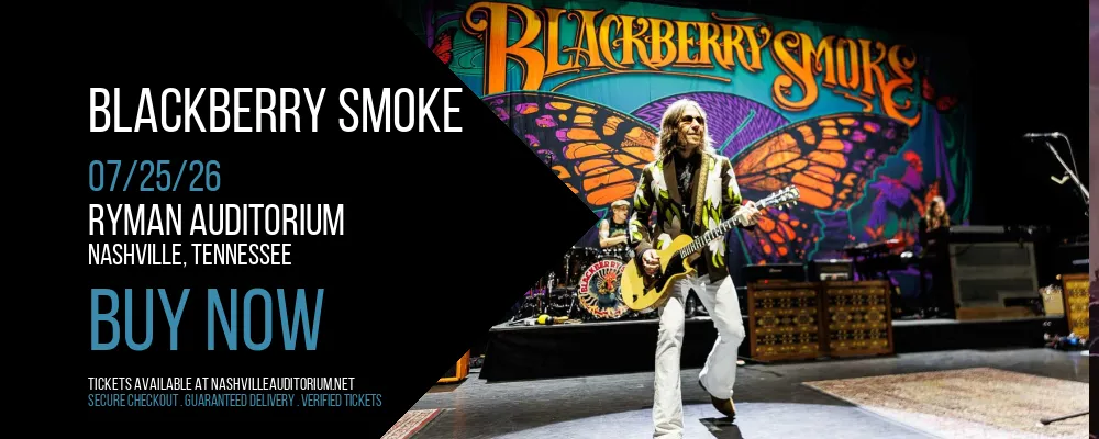 Blackberry Smoke at Ryman Auditorium