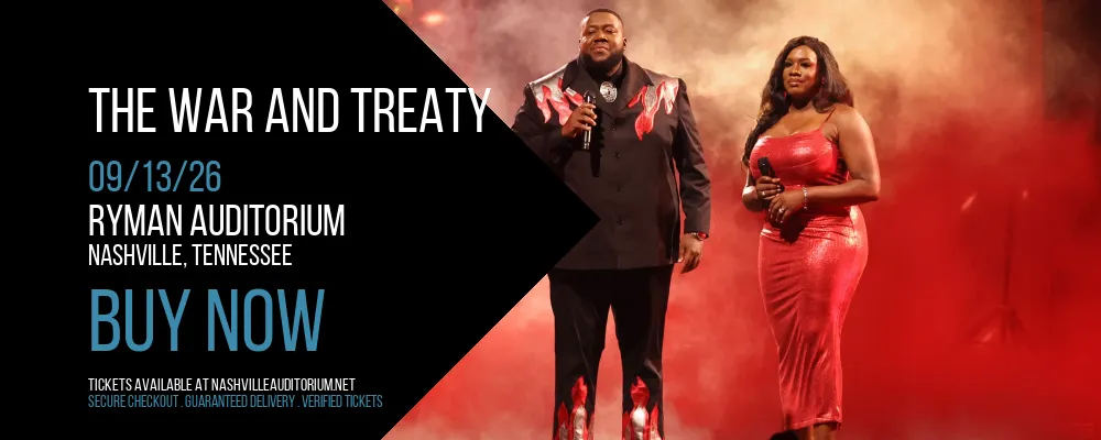 The War and Treaty at Ryman Auditorium