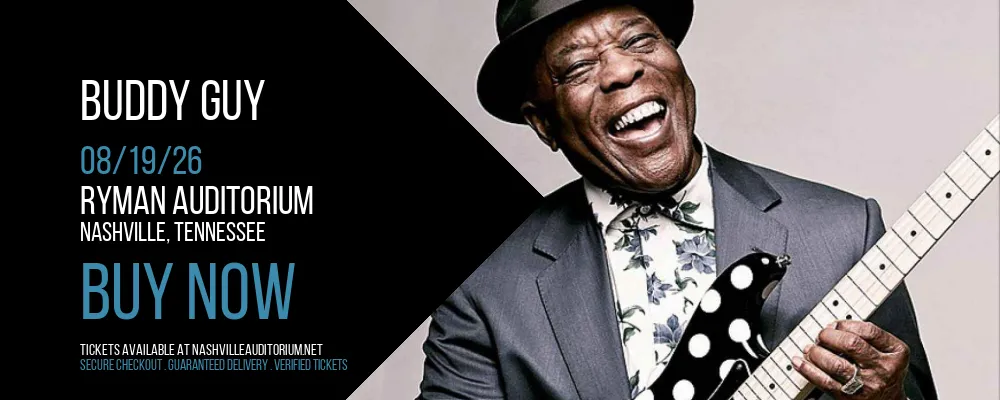 Buddy Guy at Ryman Auditorium