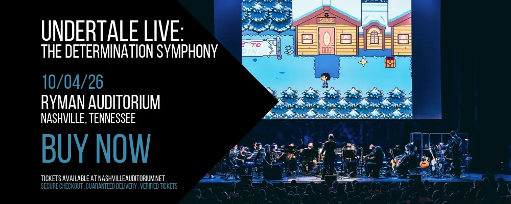 Undertale Live at Ryman Auditorium